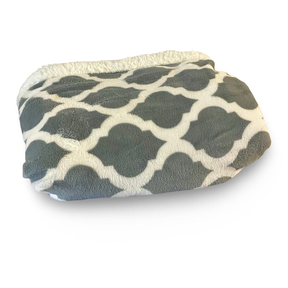 DSW Sherpa Throw Blanket